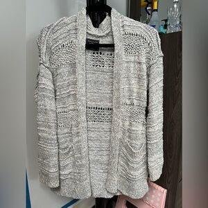 Abercrombie & Fitch gray cardigan women's xs